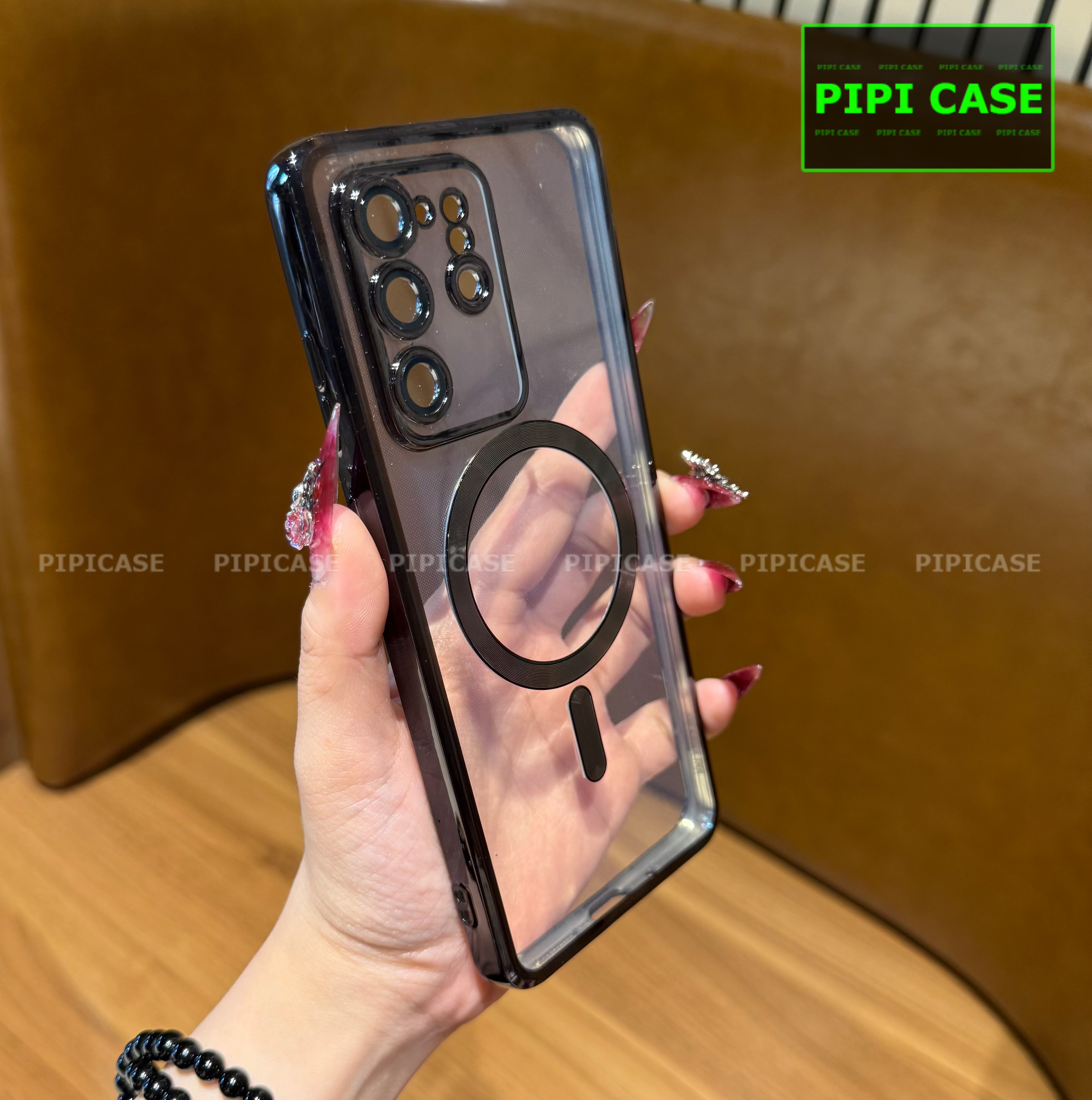 Ốp Lưng Samsung S21 Ultra 5G - Ticker - Đen_thumbnail_0