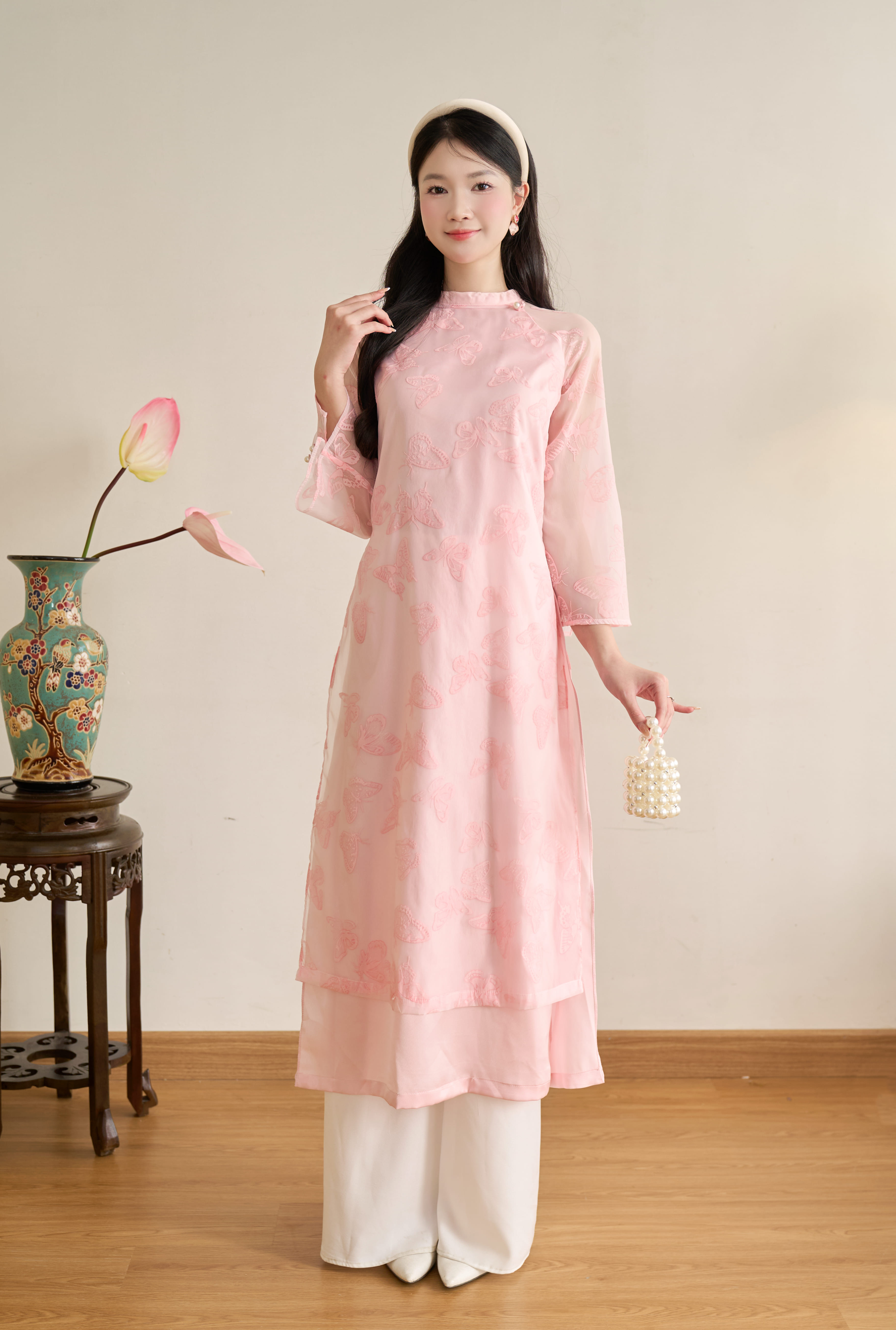 Áo dài Hồng Điệp