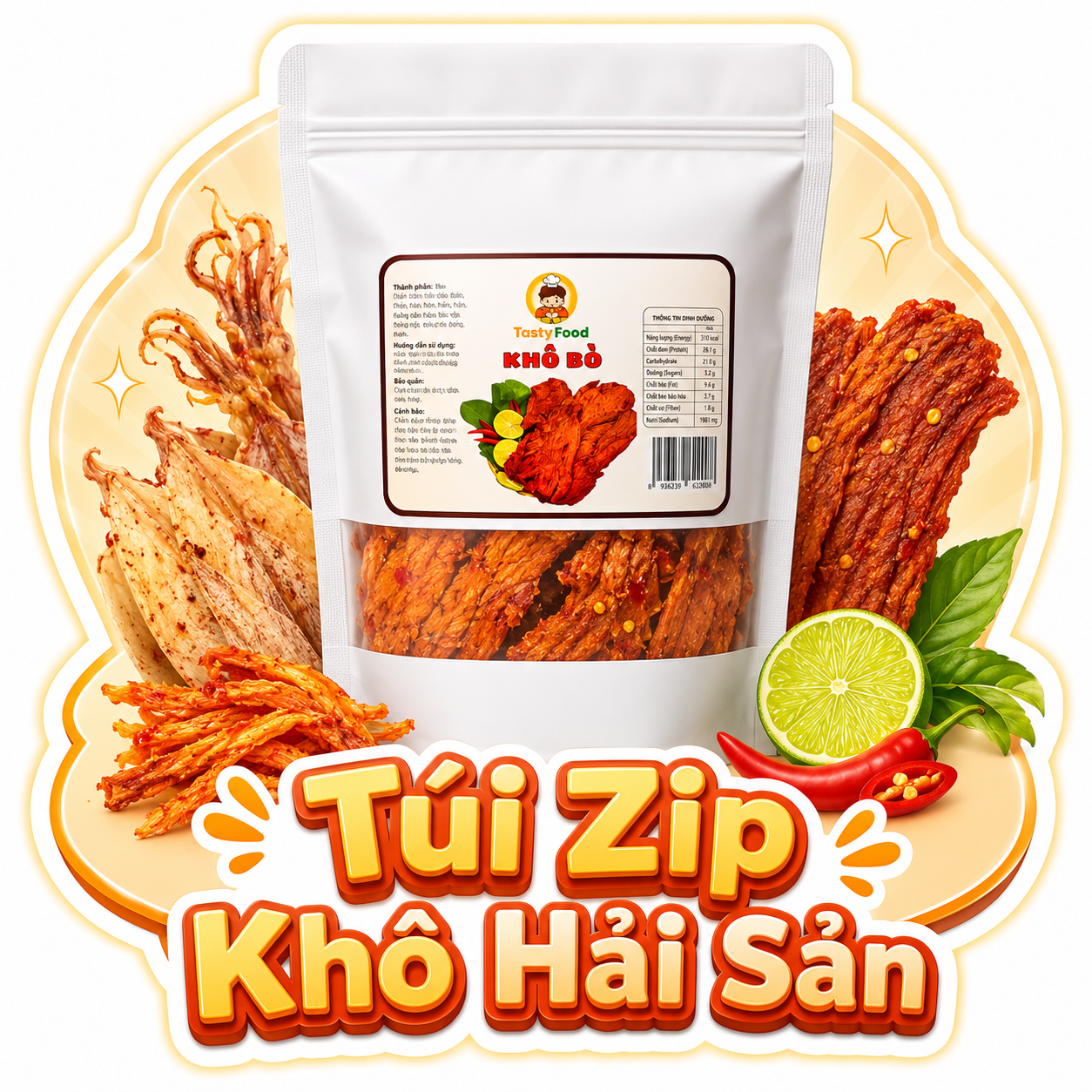 Túi Zip Khô Hải Sản_2