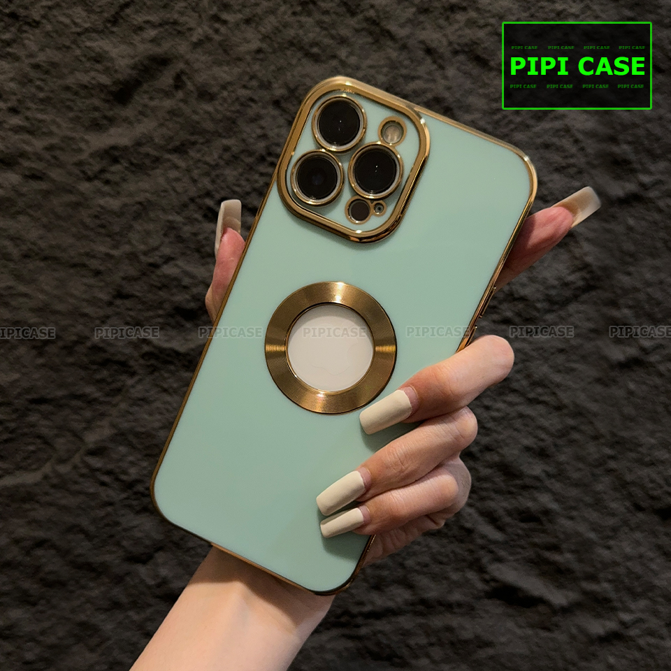 Ốp Lưng iPhone 13 Pro Max - Pandora - Xanh Mint