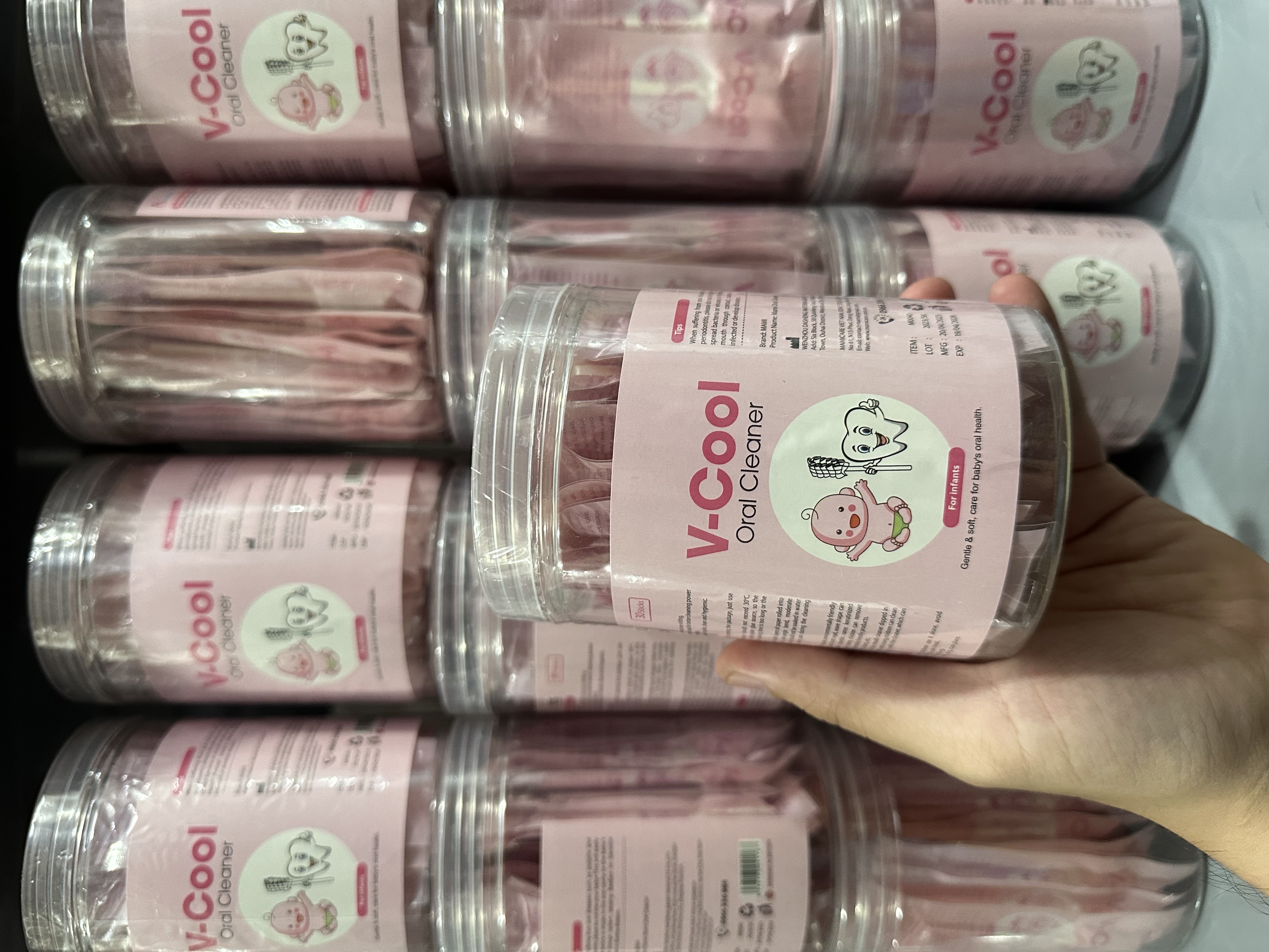 Que rơ lưỡi Vcool 1 đầu