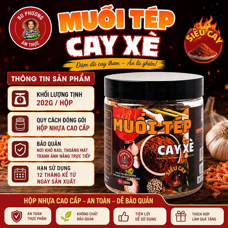 Muối Tép Cay Xè Bu Phương 200G – Chấm Trái Cây, Hải Sản, Đồ Nướng - BP43_thumbnail_5