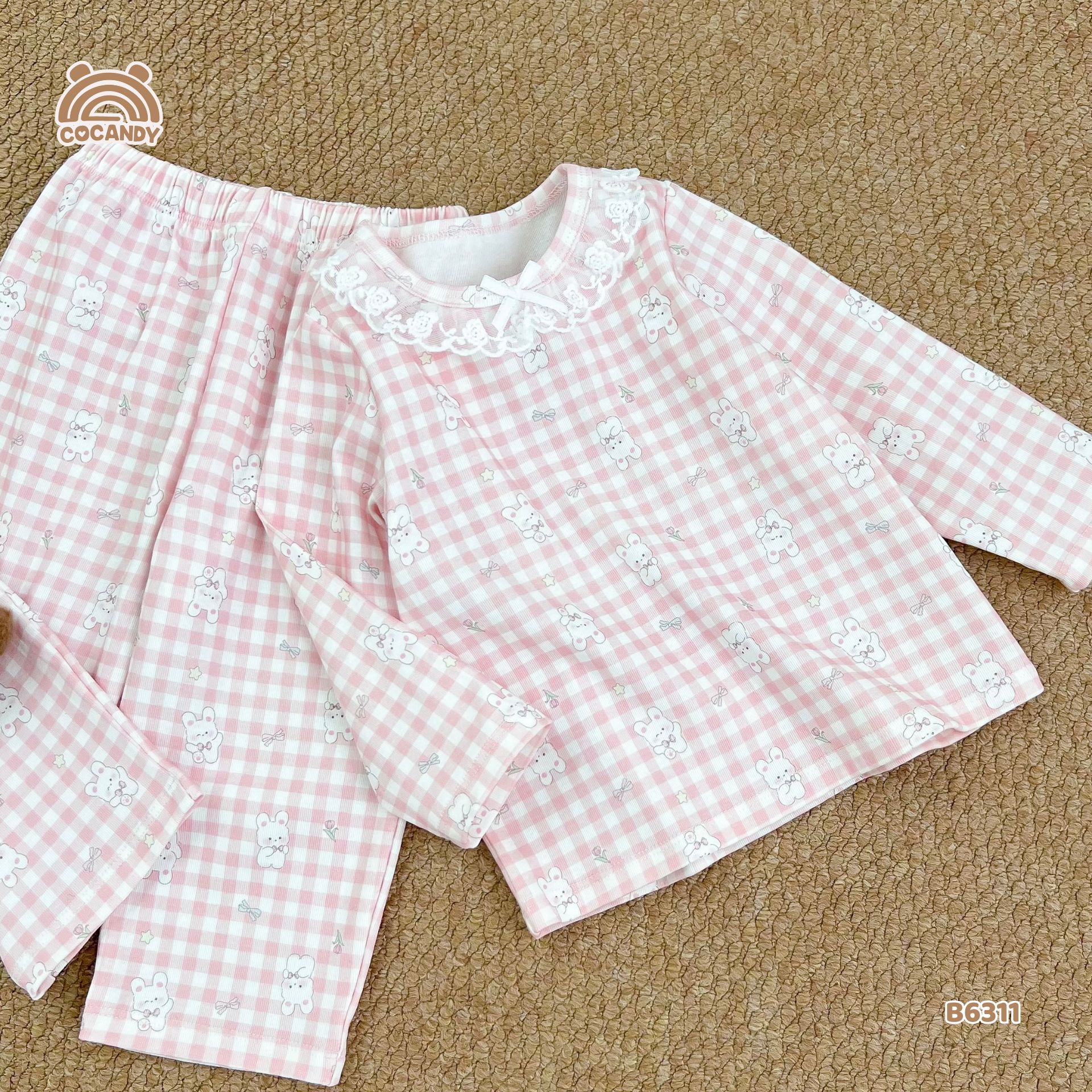 Bộ dài caro HỒNG hình thỏ hoa_thumbnail_5