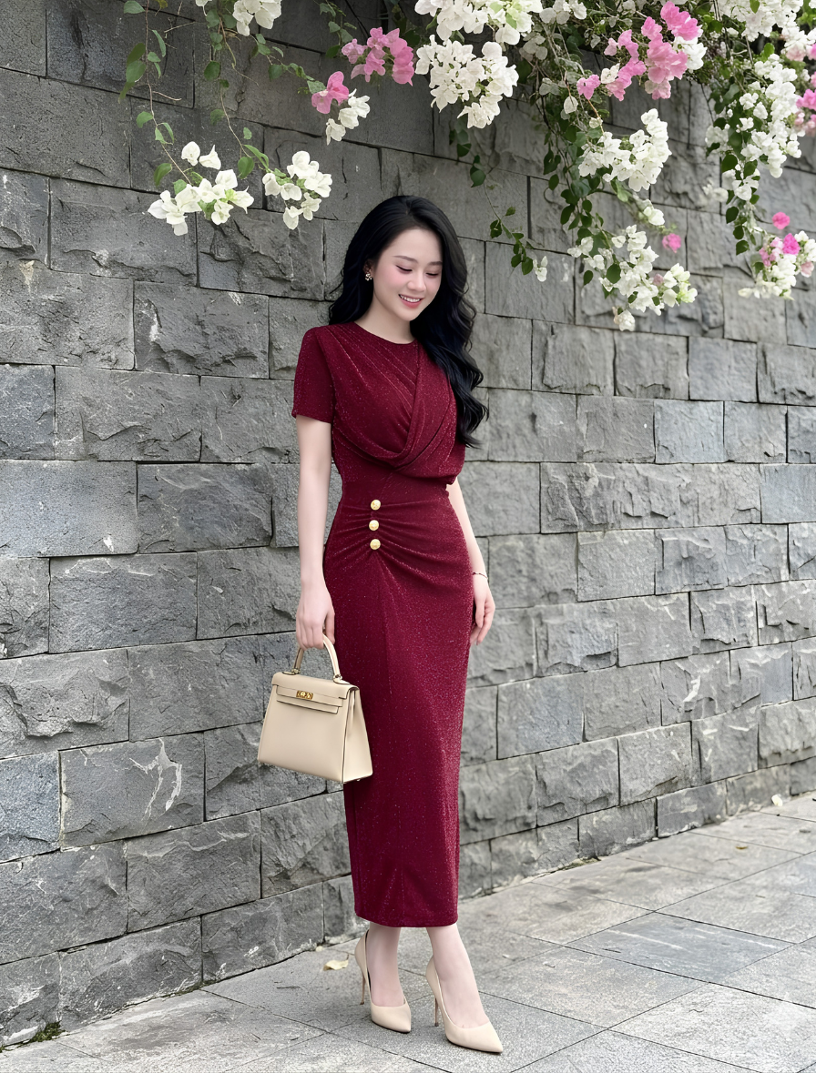 G59 - Đầm Body Nhũ Lưới Ánh Kim Cao Cấp_thumbnail_4