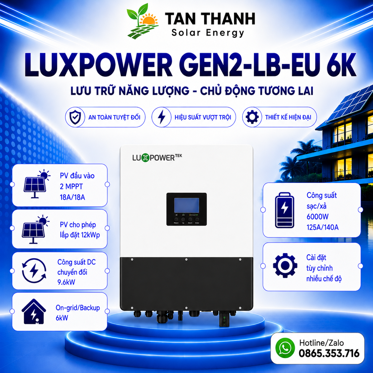 Luxpower Hybrid GEN2-LB-EU 6K
