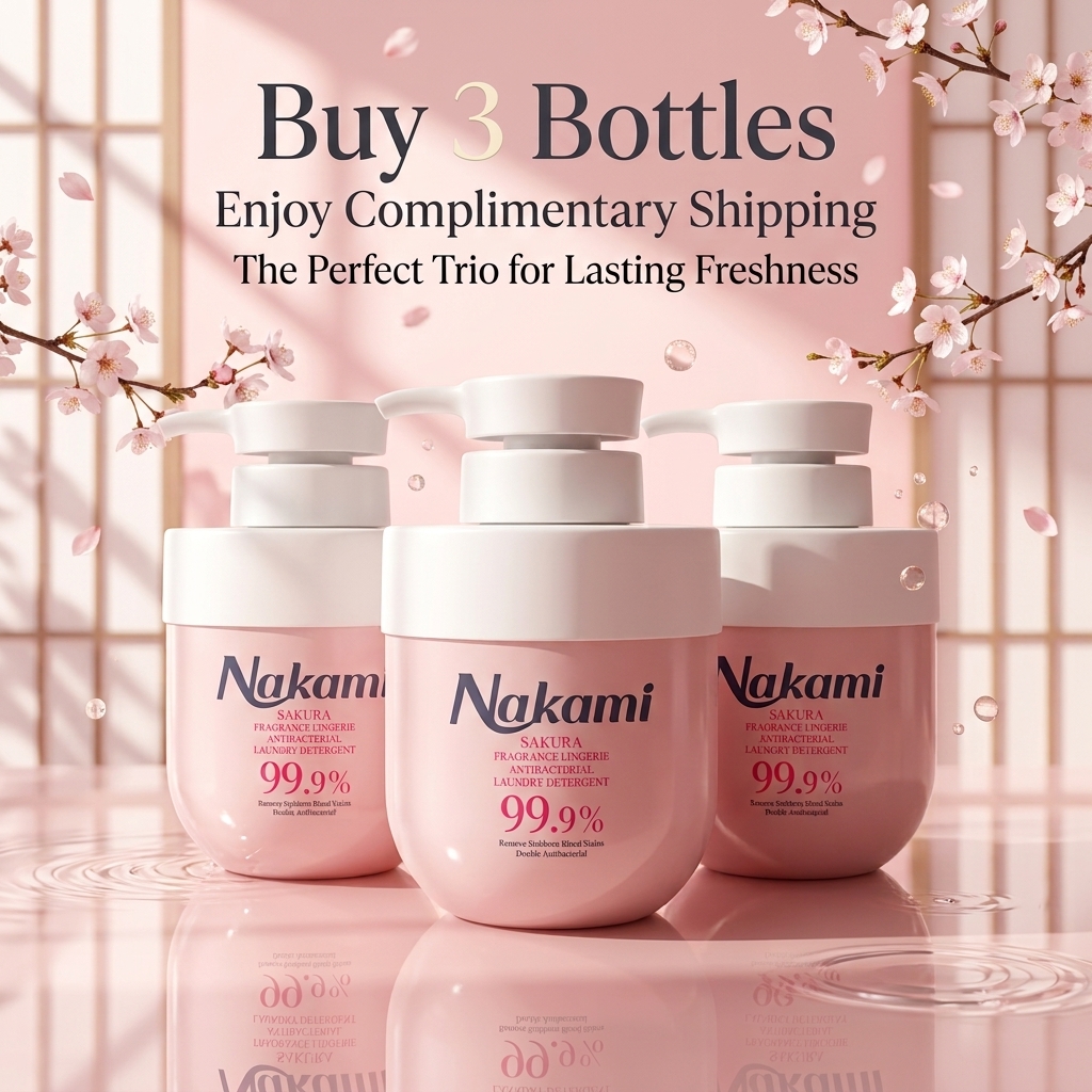 Combo 3 Nakami Lingerie Detergent