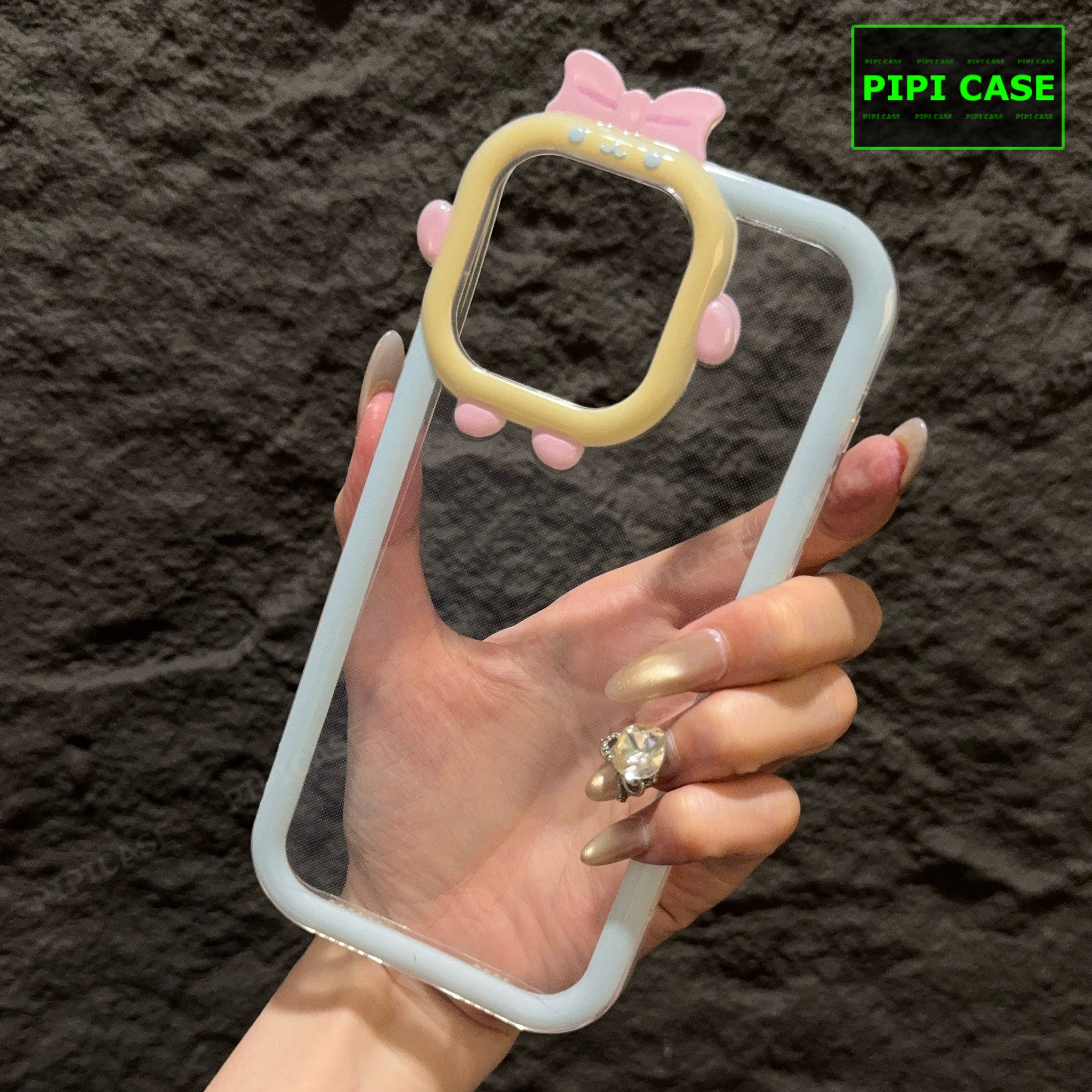 Ốp Lưng iPhone 12 Pro - Chic Cute - Xanh Nhạt_thumbnail_5