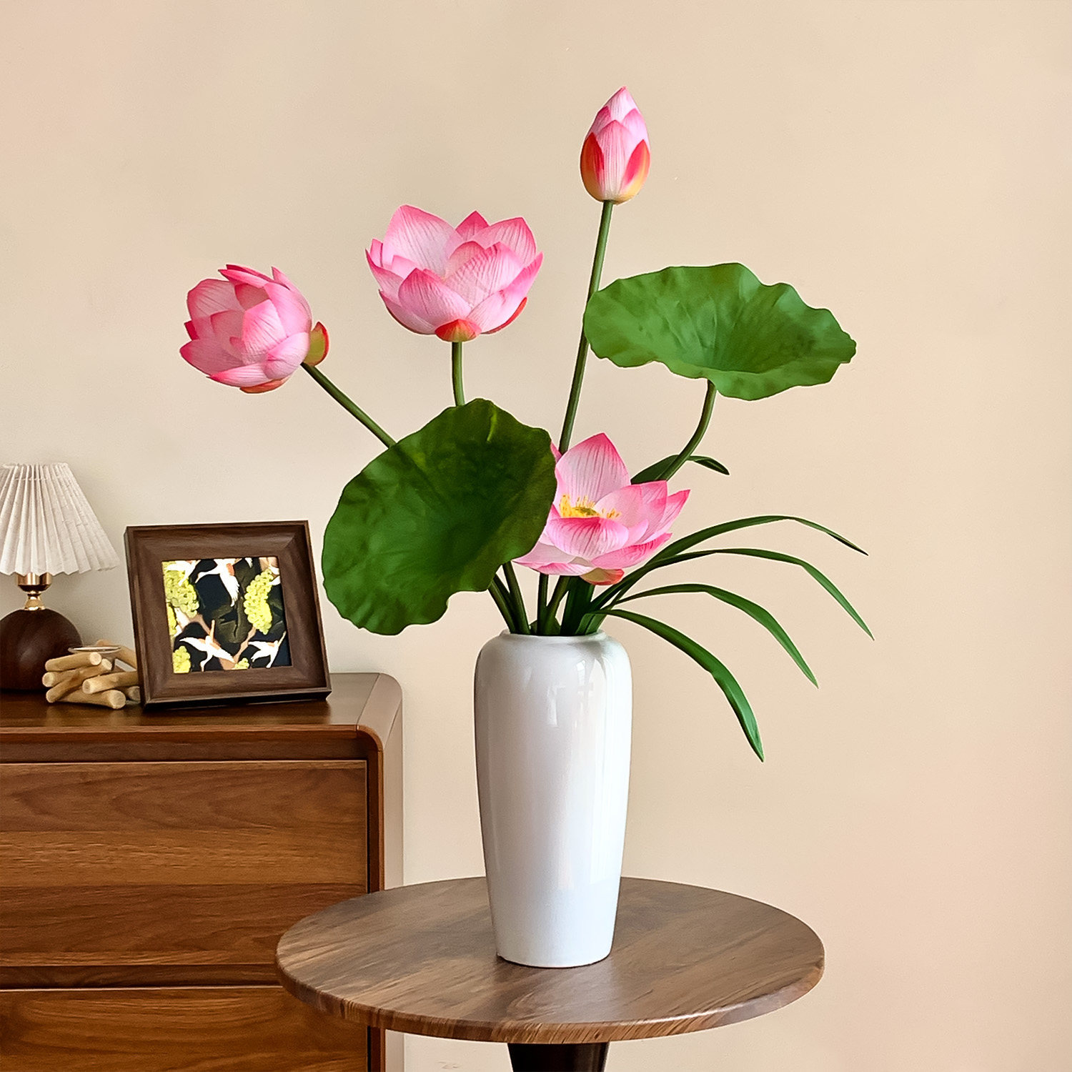 Set Hoa Lụa Sen Đài Ngọc Liên_thumbnail_4