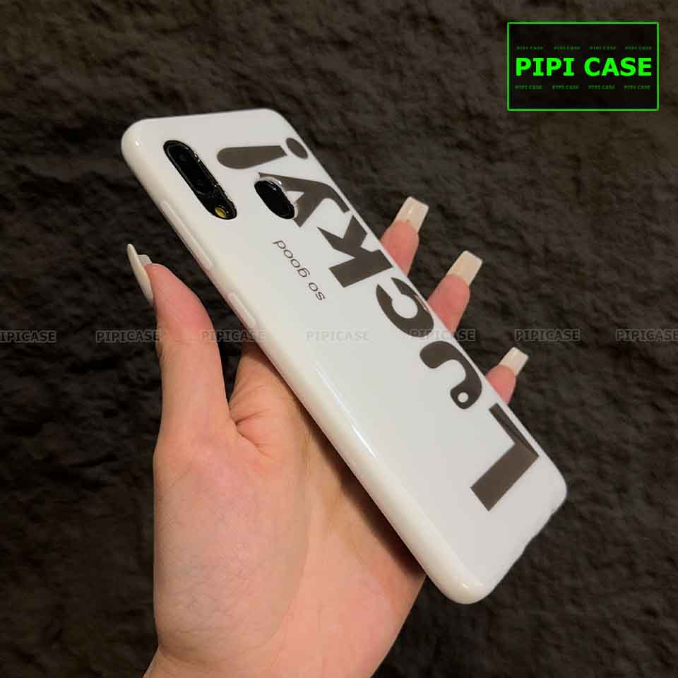 Ốp Lưng Samsung A20 / A30 - Lucky - Trắng_thumbnail_1