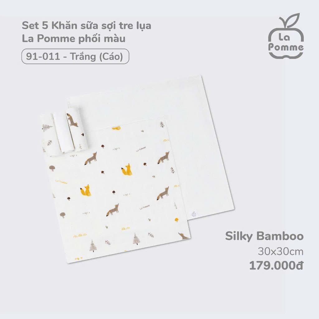 Set 5 khăn sữa La Pomme (30x30)_thumbnail_19