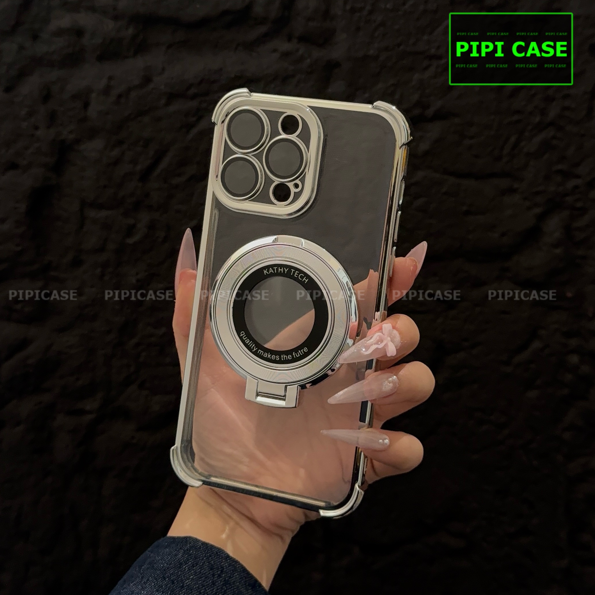 Ốp Lưng iPhone 14 Pro - Ven - Bạc_thumbnail_8