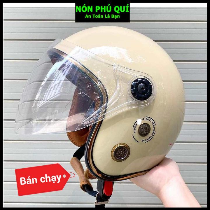 Nón bảo hiểm 3/4 kính dài Phú Quí hàng chất lượng dẹp Mh01_thumbnail_6