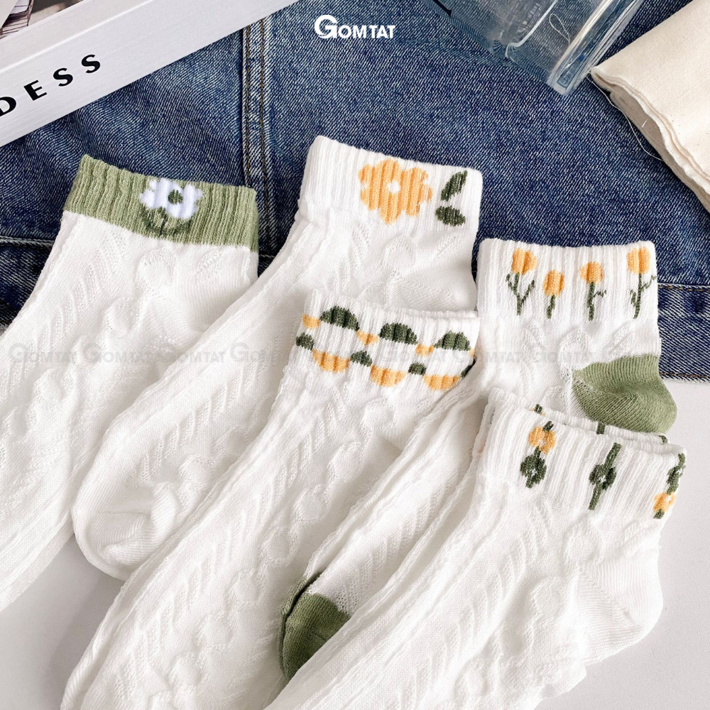 Set 5 đôi tất vớ nữ cổ ngắn UYE-CBCN_thumbnail_31