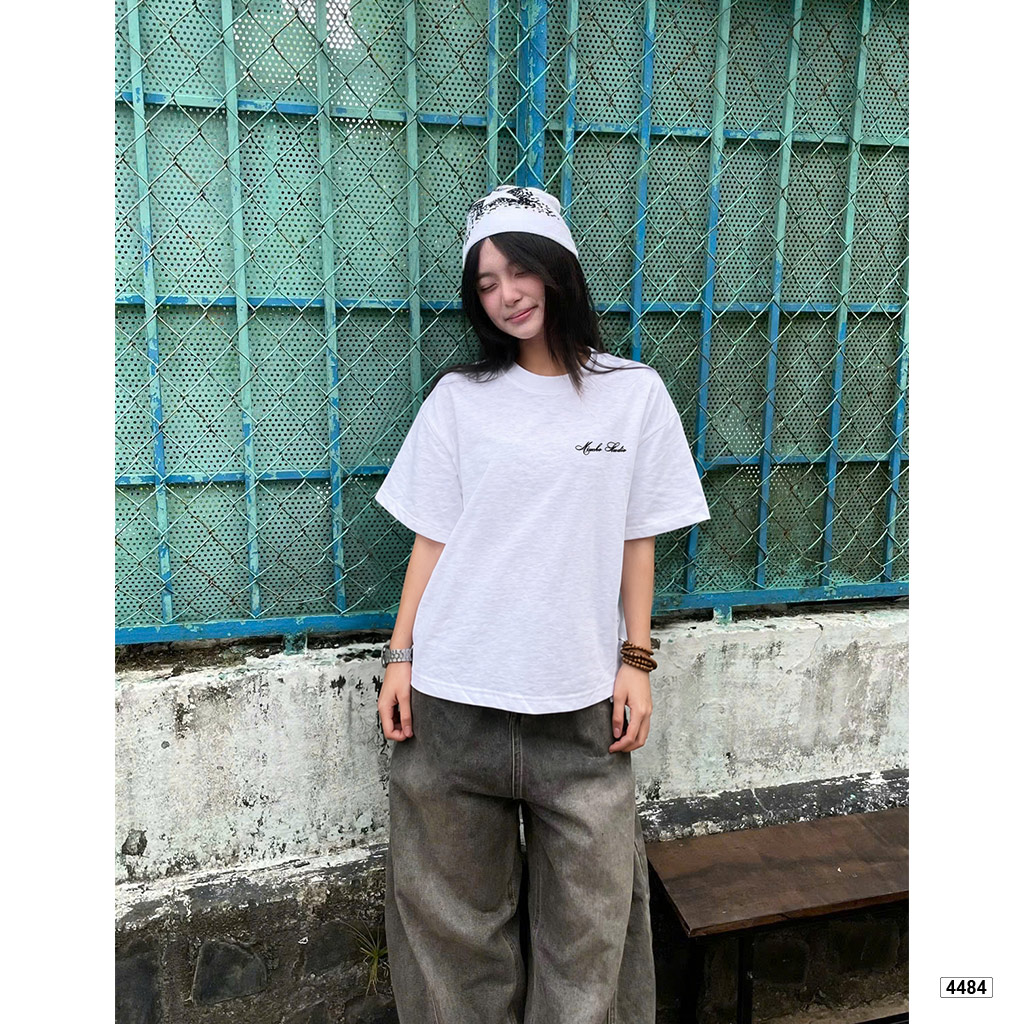 Áo thun nữ form boxy Miucho tay ngắn cổ tròn cotton xược in mix 4484_thumbnail_6