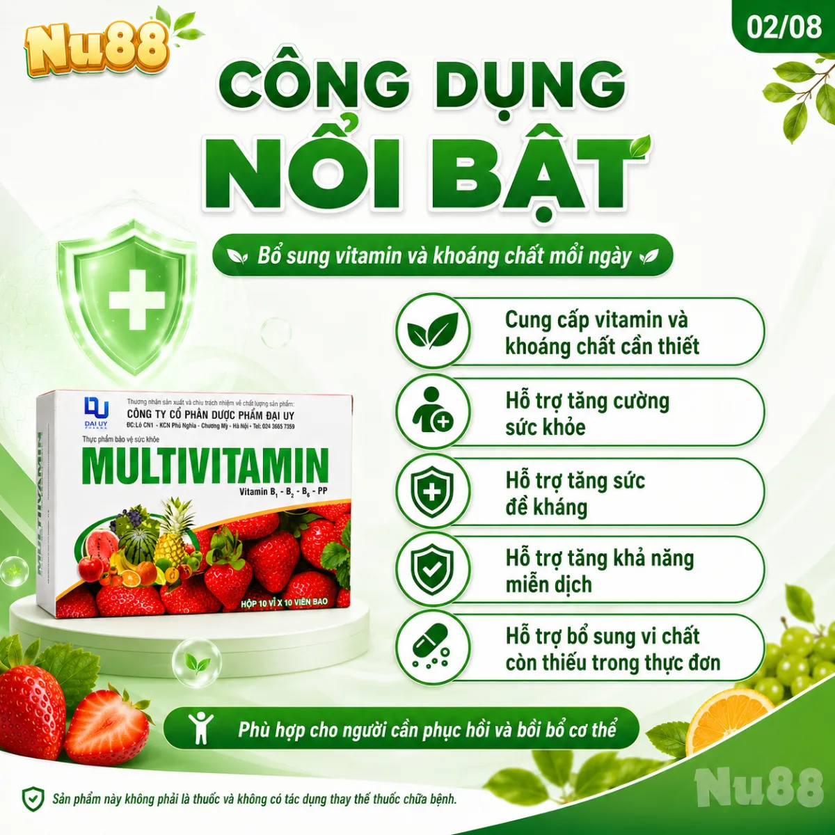 Vitamin Tổng Hợp MULTIVITAMIN Đại Uy_thumbnail_3