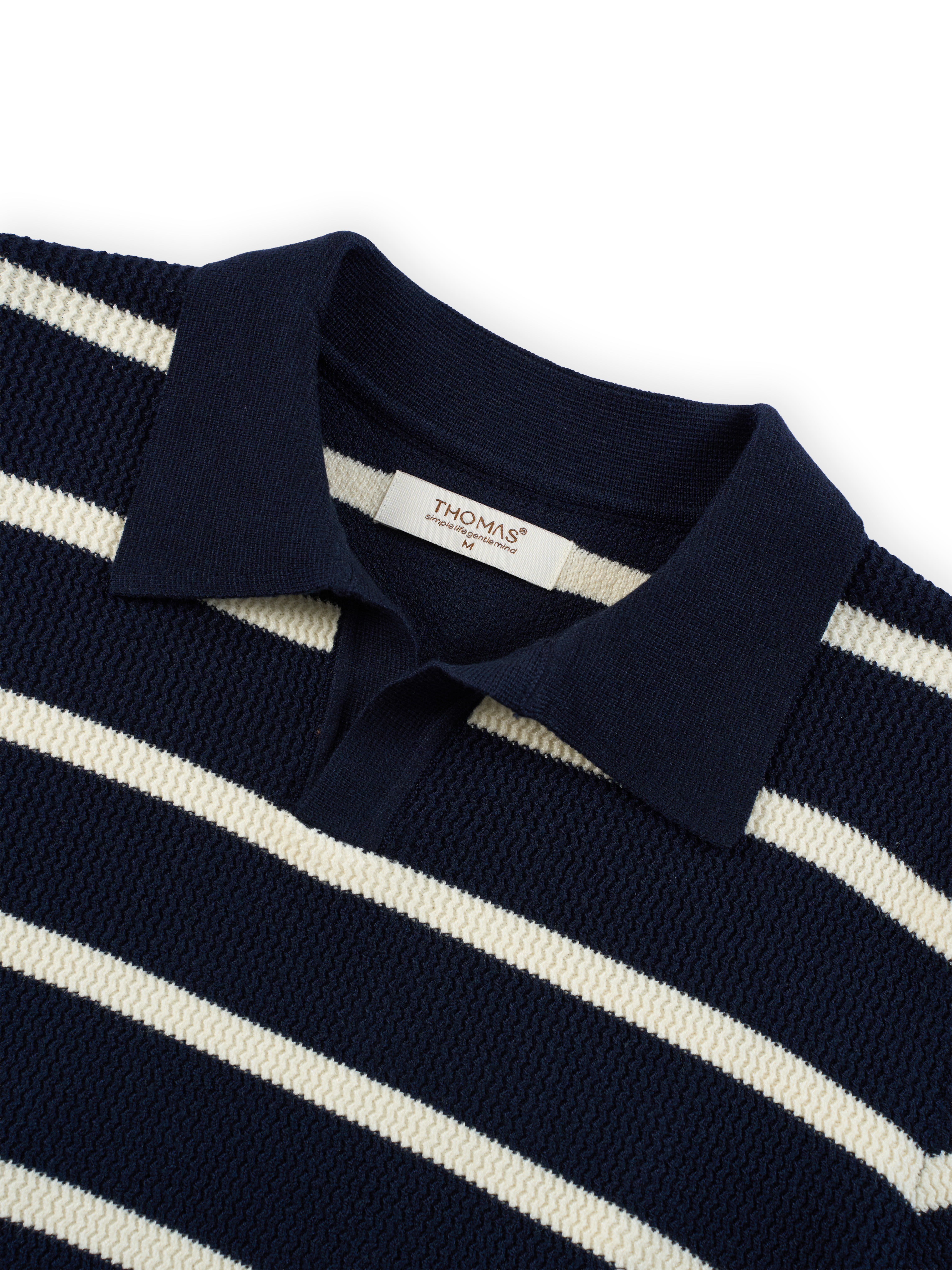 Áo Polo Dệt Kim Martin Sợi Rayon Regular