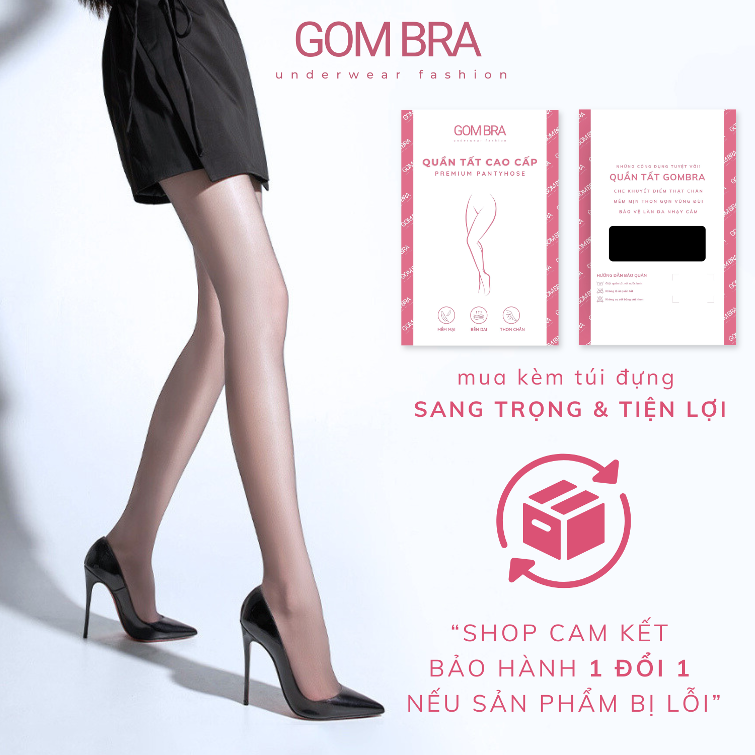 Quần tất lưới tàng hình siêu dai Gom Bra cao cấp, quần vớ nữ chất poly mềm mịn, co dãn thon chân - KAVE-1022_thumbnail_9