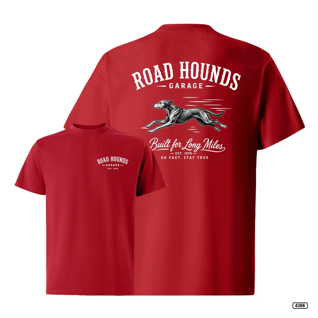 Áo thun nam form rộng Road Hounds Garage TeePrint 4366_thumbnail_13