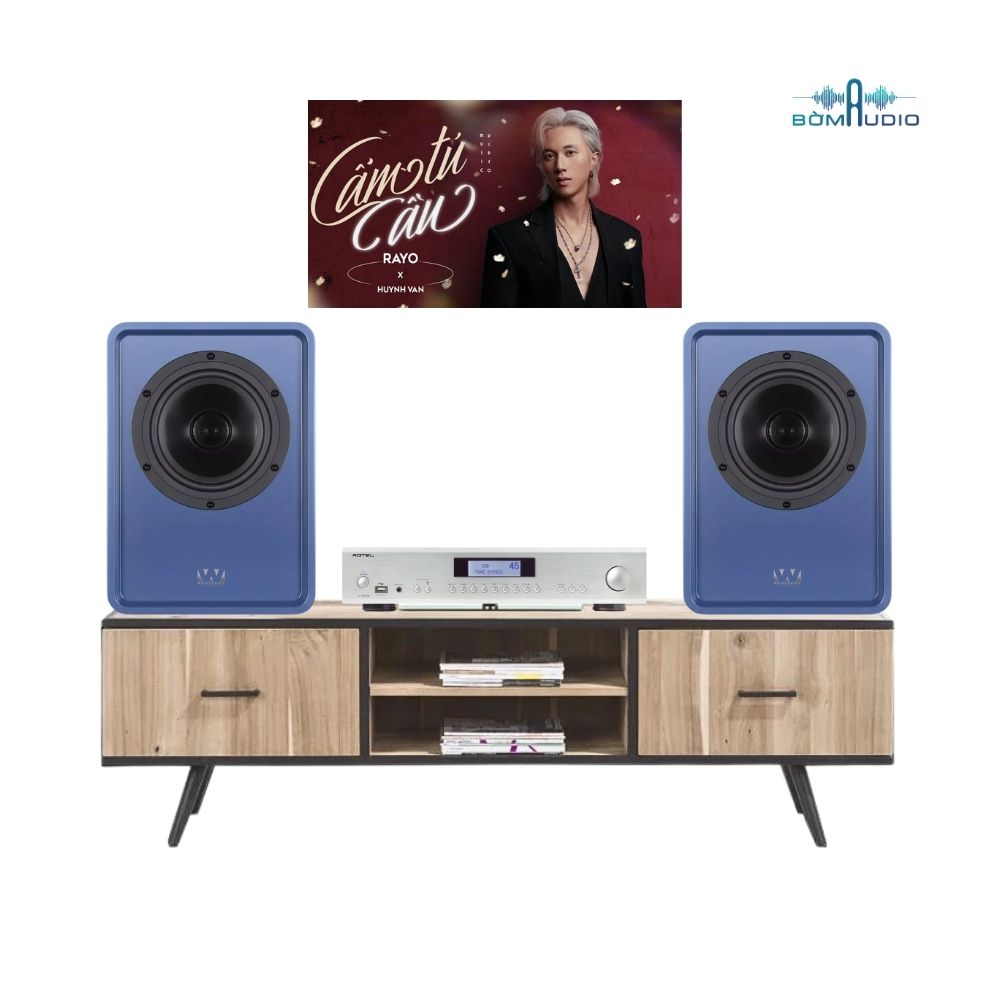 Combo Amply ROTEL A14MKII + Loa Bookshelf WHARFEDALE DENTON 1S - ROW7_thumbnail_3