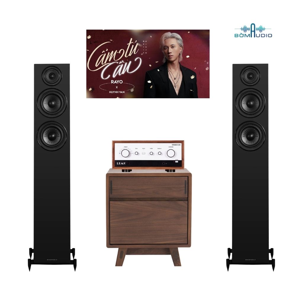 Combo Amply LEAK STEREO 230 + Loa Cột WHARFEDALE DIAMOND 12.4I - LEW1_thumbnail_1