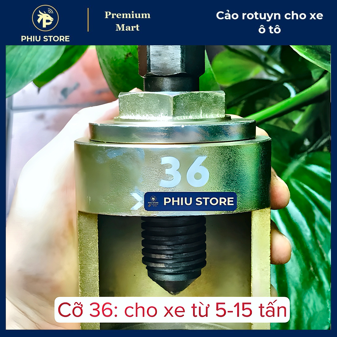 Cảo rotuyn xe tải, vam tháo rotuyn, cảo rotuyn lái ngoài, cảo rotuyn, cảo rotuyn lái, cỡ 30 36 40mm, PHIU STORE_thumbnail_6