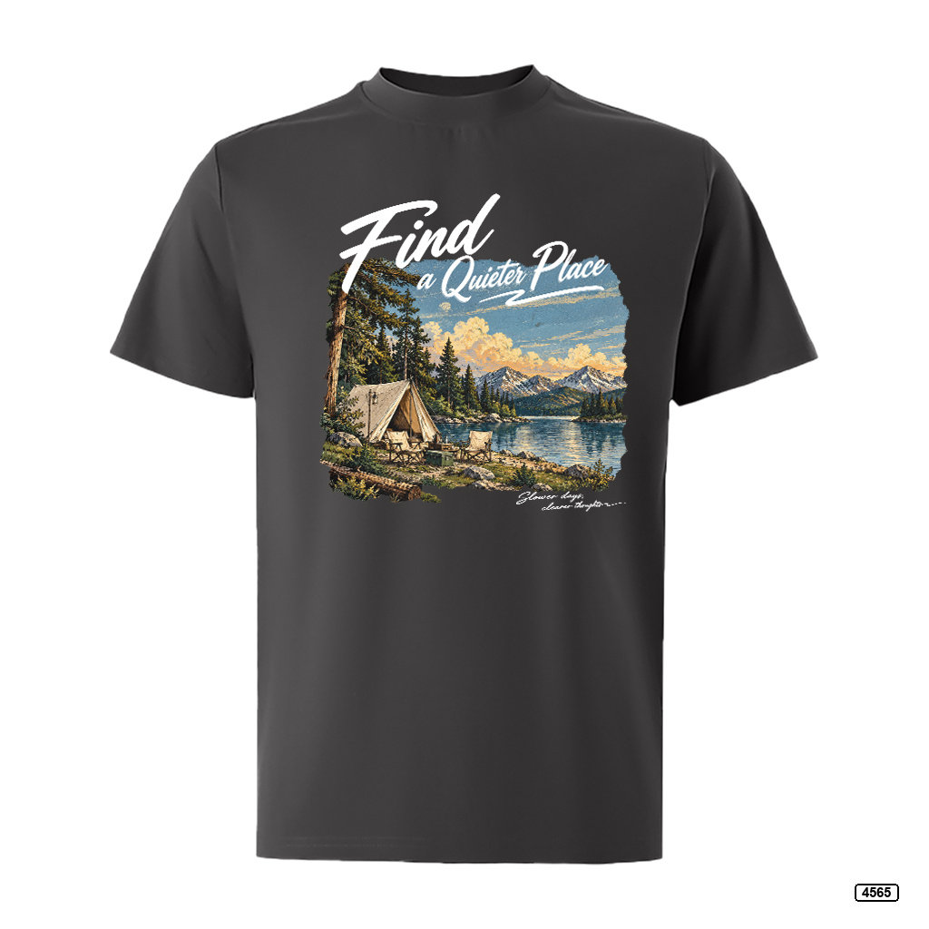 Áo thun nam form rộng cắm trại TeePrint 4565_thumbnail_12