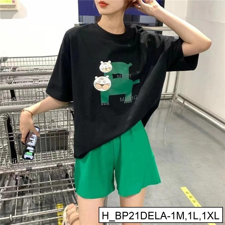 [XẢ KHO BỘ FORM RỘNG] -  Bộ quần áo thun nữ dáng rộng nhiều hình in - LOZA XB013_thumbnail_35