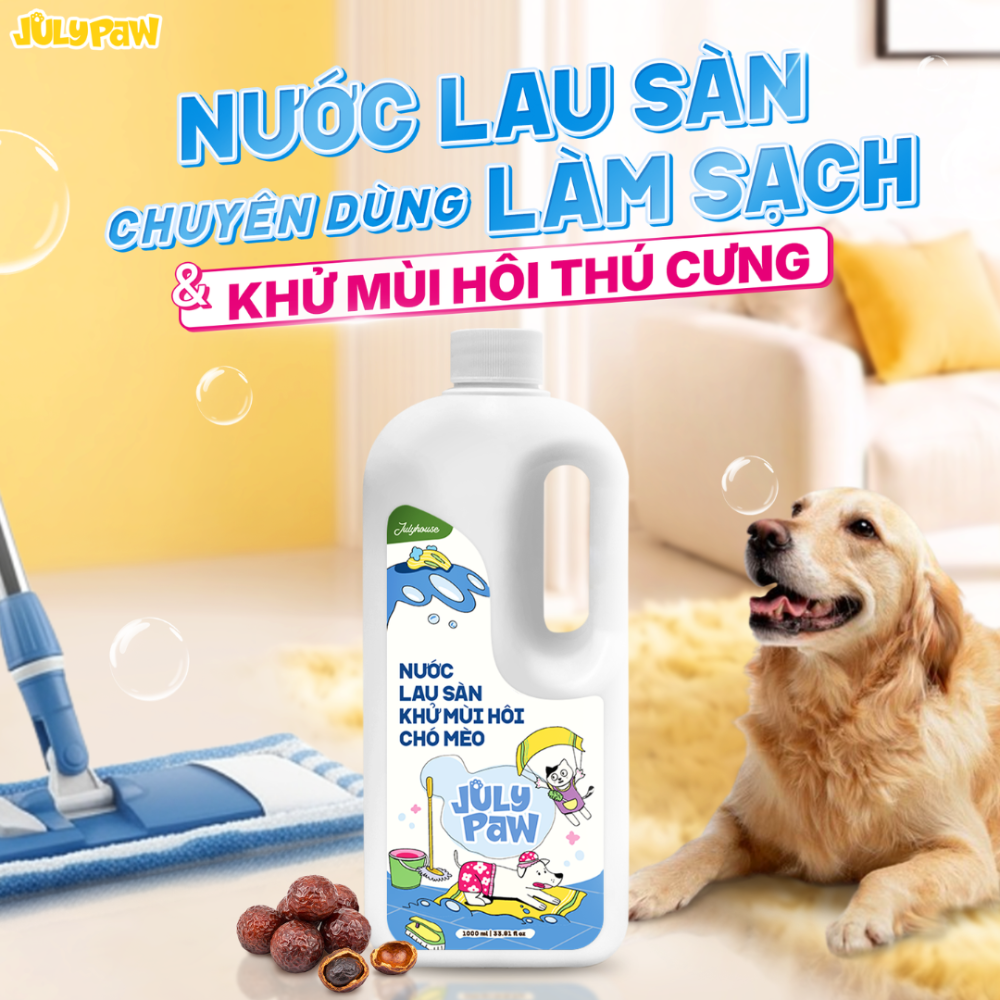 Nước Lau Sàn Khử Mùi Hôi Chó Mèo