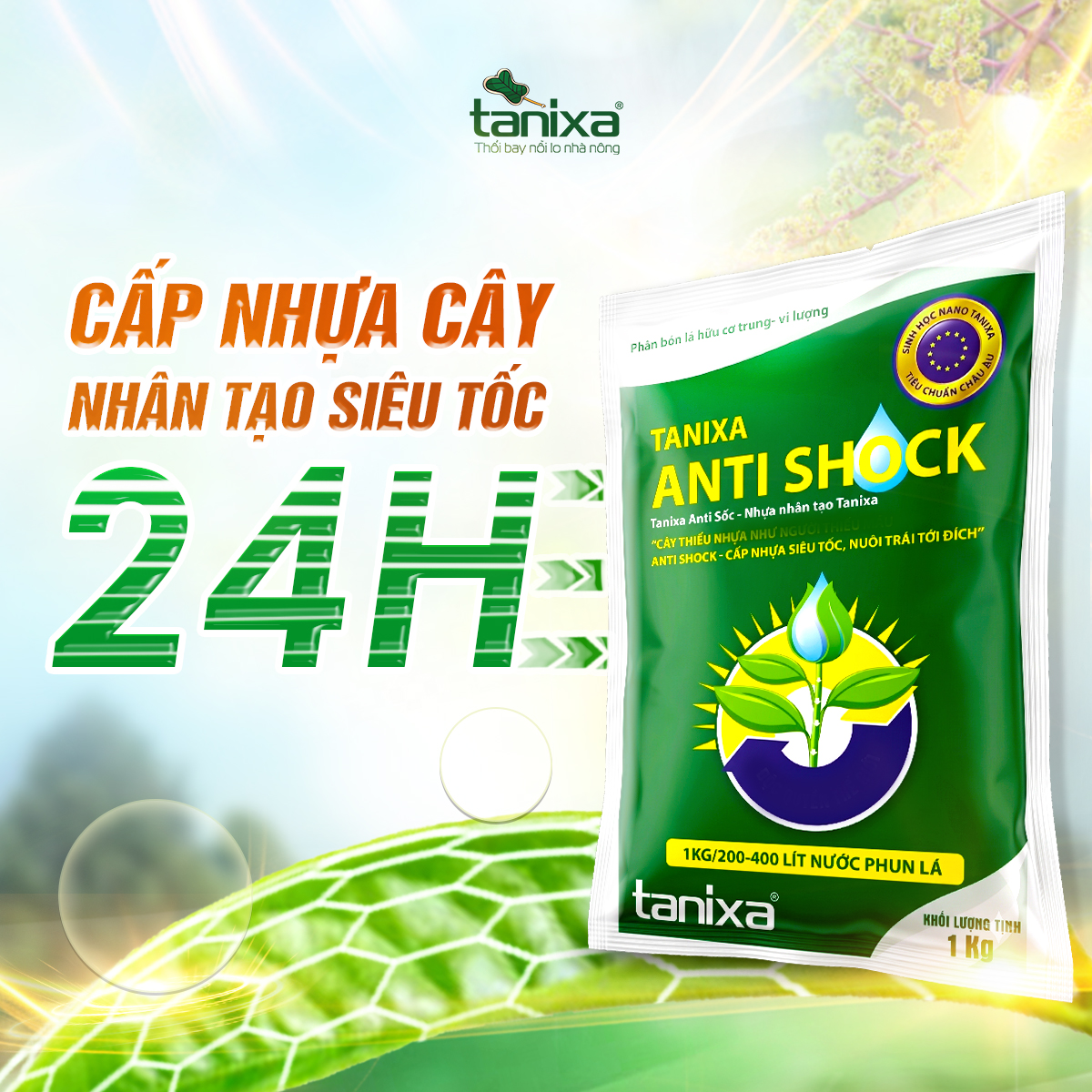 Tanixa Anti Shock túi 1kg New