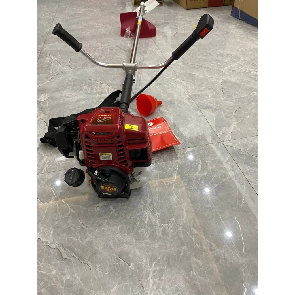 Máy cắt cỏ GX35 chạy xăng - Máy phát cỏ động cơ 4 thì, máy cắt cỏ chạy xăng E10- máy cắt cỏ gia đình công nghệ nhật bản tiết kiệm nguyên liệu