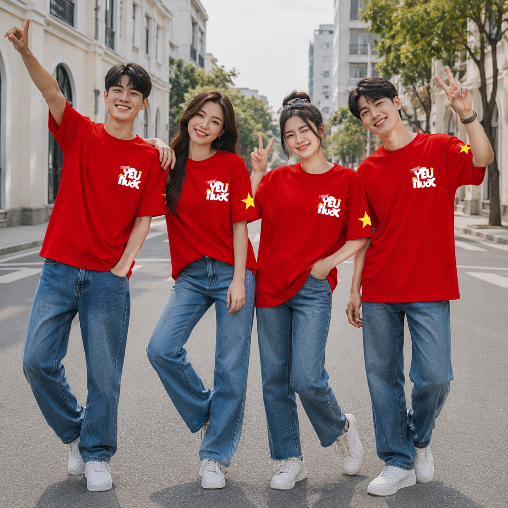 [Form Rộng] Áo phông Việt Nam Team Yêu Nước - Loza NA03-RT3673_thumbnail_2