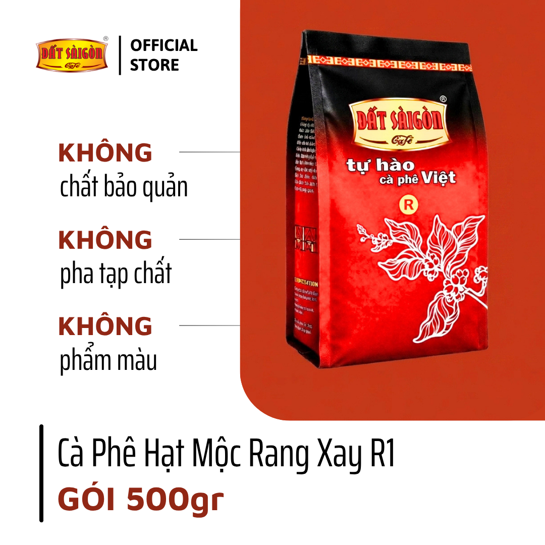R1 Thành Phần Cà Phê Robusta Sàng Xuất Khẩu 18 ly Rang Đậm Vị, Gu Mạnh_thumbnail_4