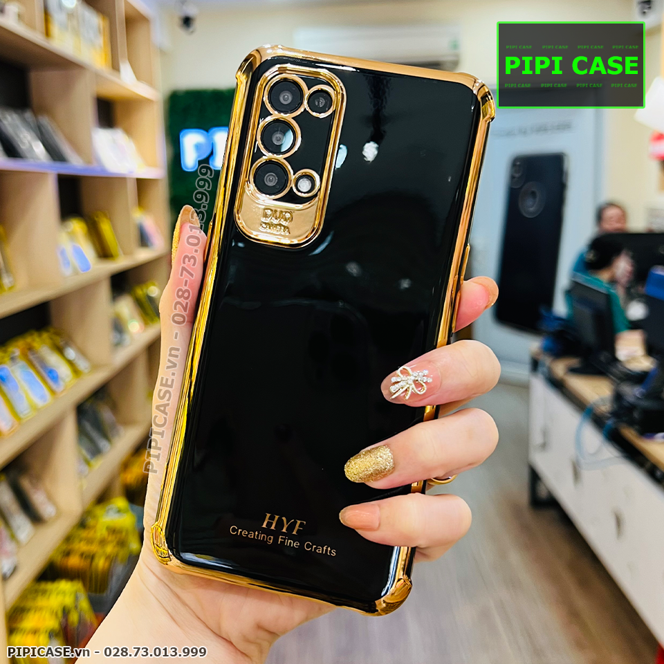 Ốp Lưng Oppo Reno 5 - Luxury - Đen