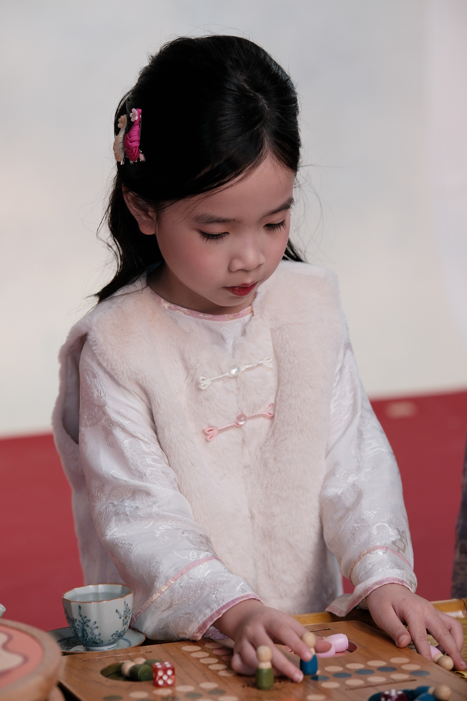 Mây Bồng Bềnh - Áo Gile Lông Bé Gái