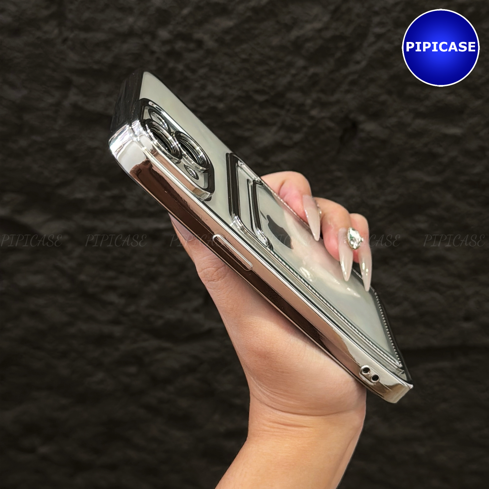 Ốp Lưng iPhone 14 - Ốp Thẻ - Bạc_thumbnail_4