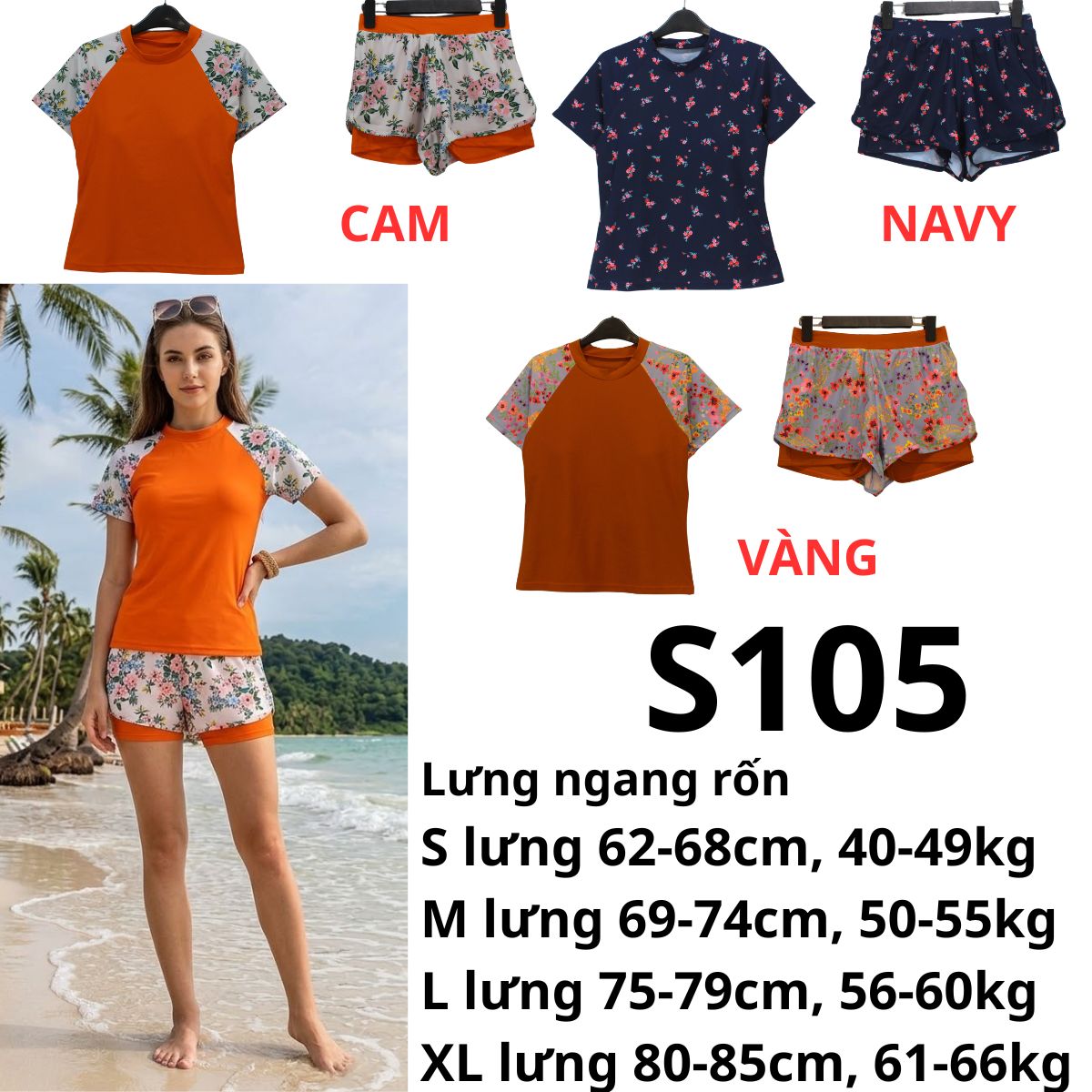 S105- Set đồ bơi nữ