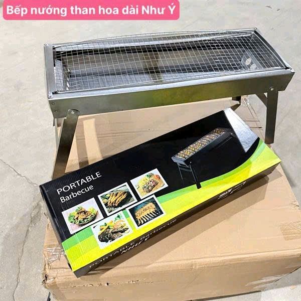 Bếp nướng than hoa dài như ý