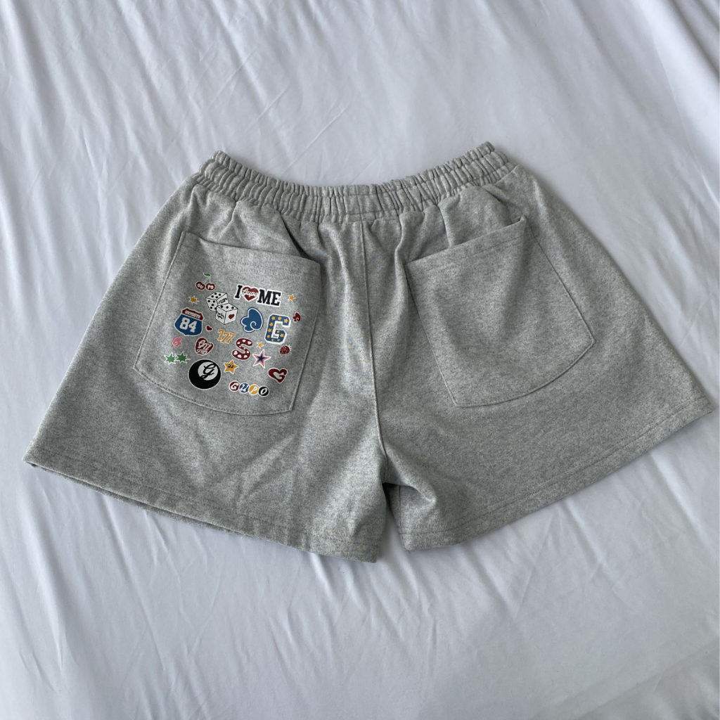 Quần Short Nỉ 𝙂𝙐𝙋𝙊 𝙋𝙡𝙖𝙮𝙙𝙖𝙩𝙚 Baggy Short Chất Nỉ Chân Cua 450gsm Form Rộng - QSN01