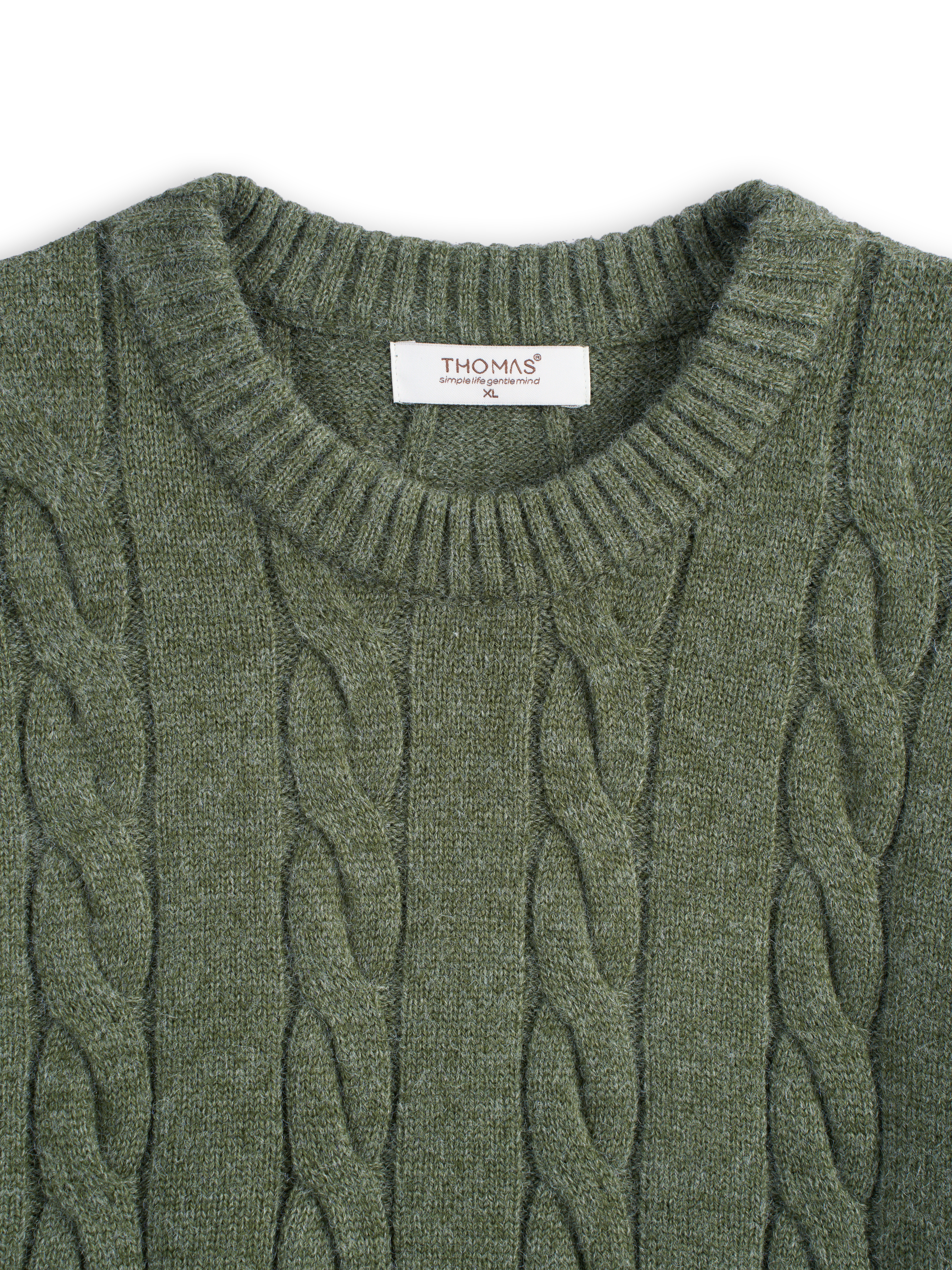 Áo Sweater Twisted-Wool Sợi Viscose Form Relaxed_thumbnail_17