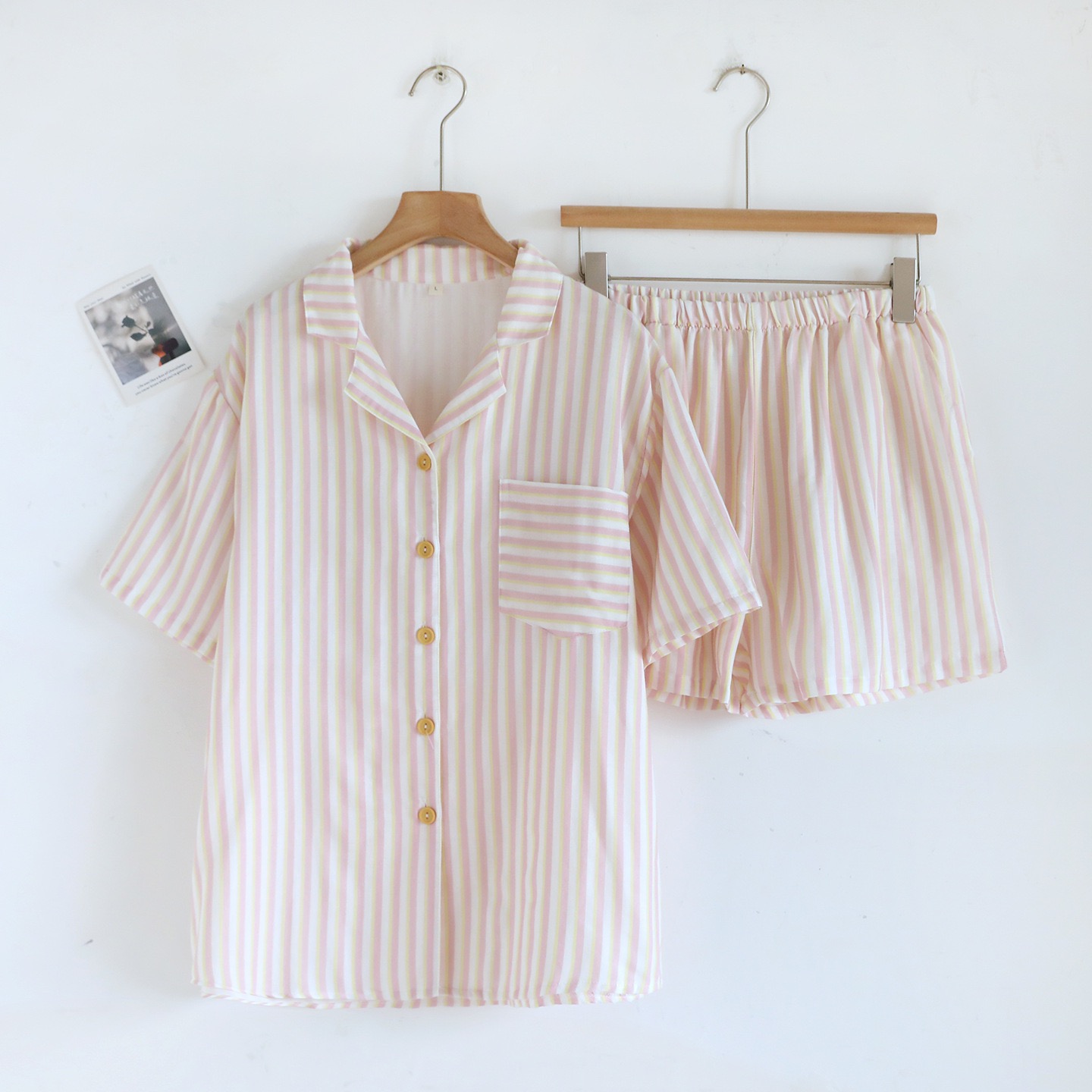 Set pizama kẻ sọc xô cotton_thumbnail_2