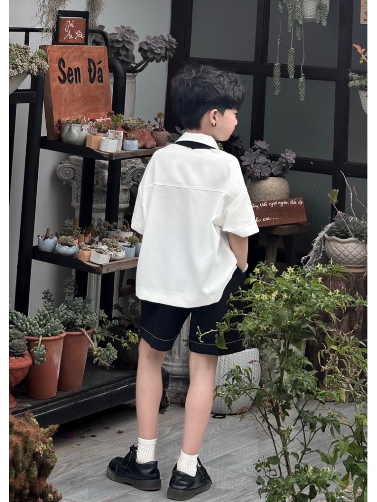 Bộ Quần Áo Xược Hàn Đùi Cho Bé Trai_thumbnail_8