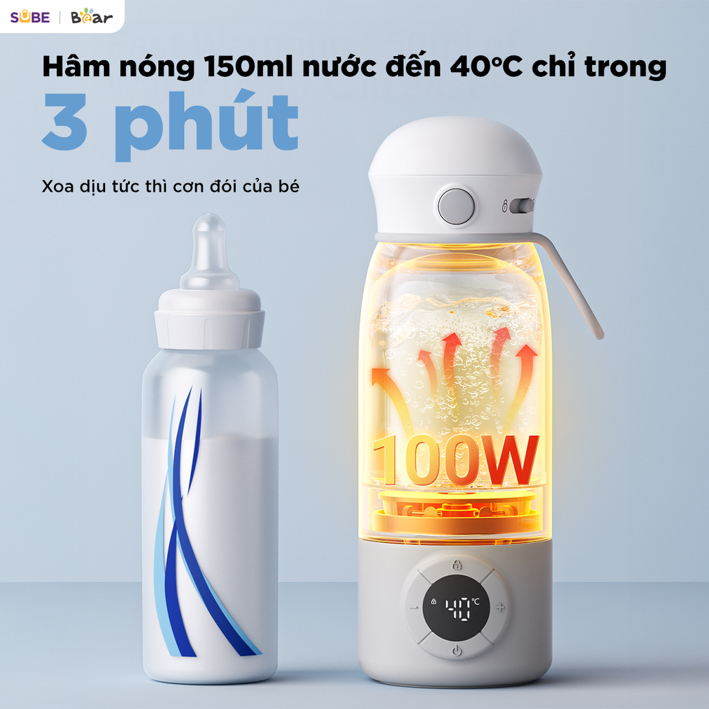 Bình Đun Và Hâm Nước Pha Sữa Di Động Bear BKL-055EJ 0.5L_thumbnail_5