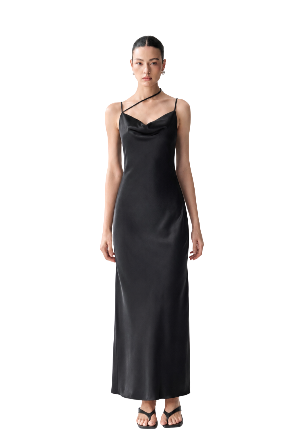 LONG SLEEVELESS DRESS