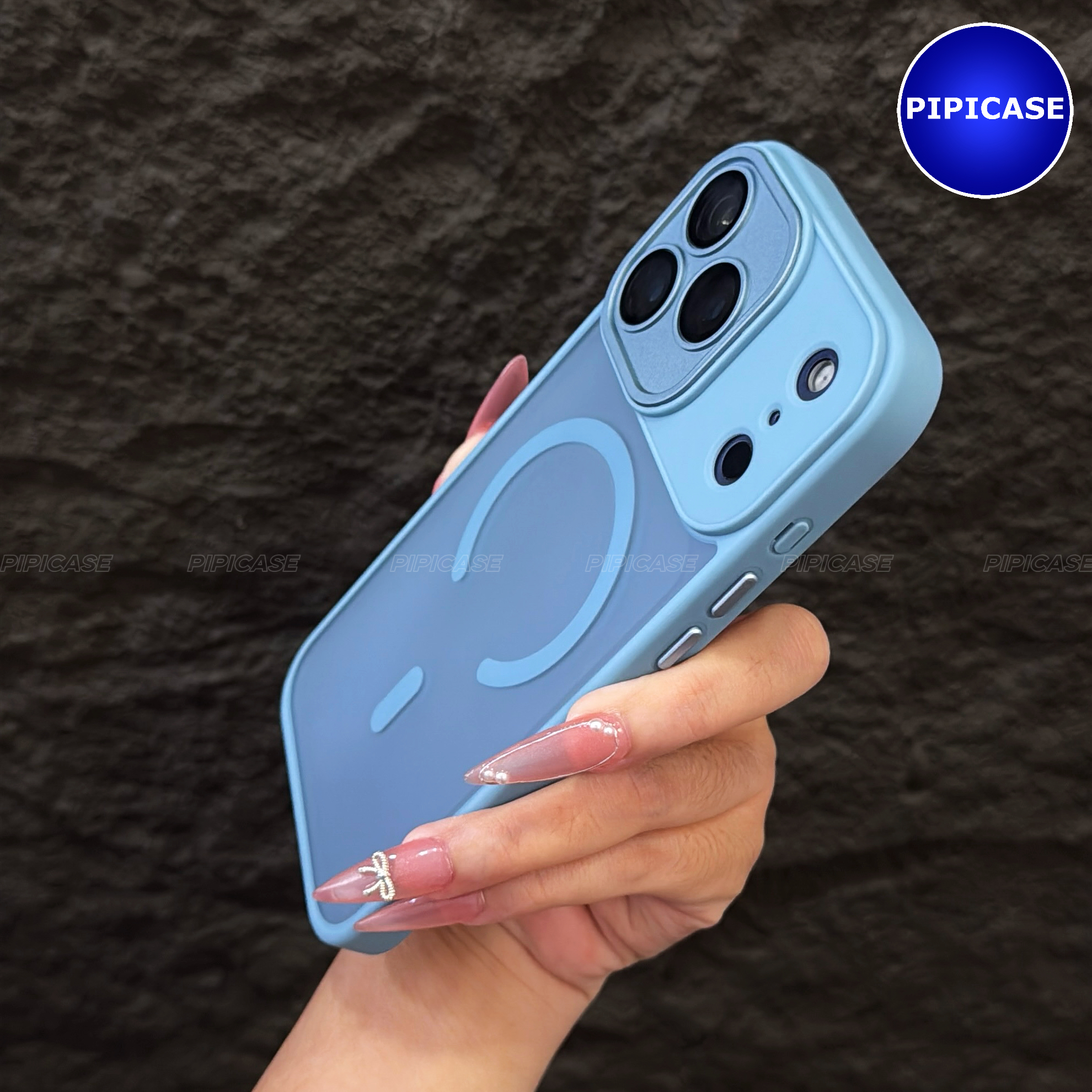 Ốp Lưng iPhone 17 Pro Max - Kao - Xanh Nhạt_thumbnail_14