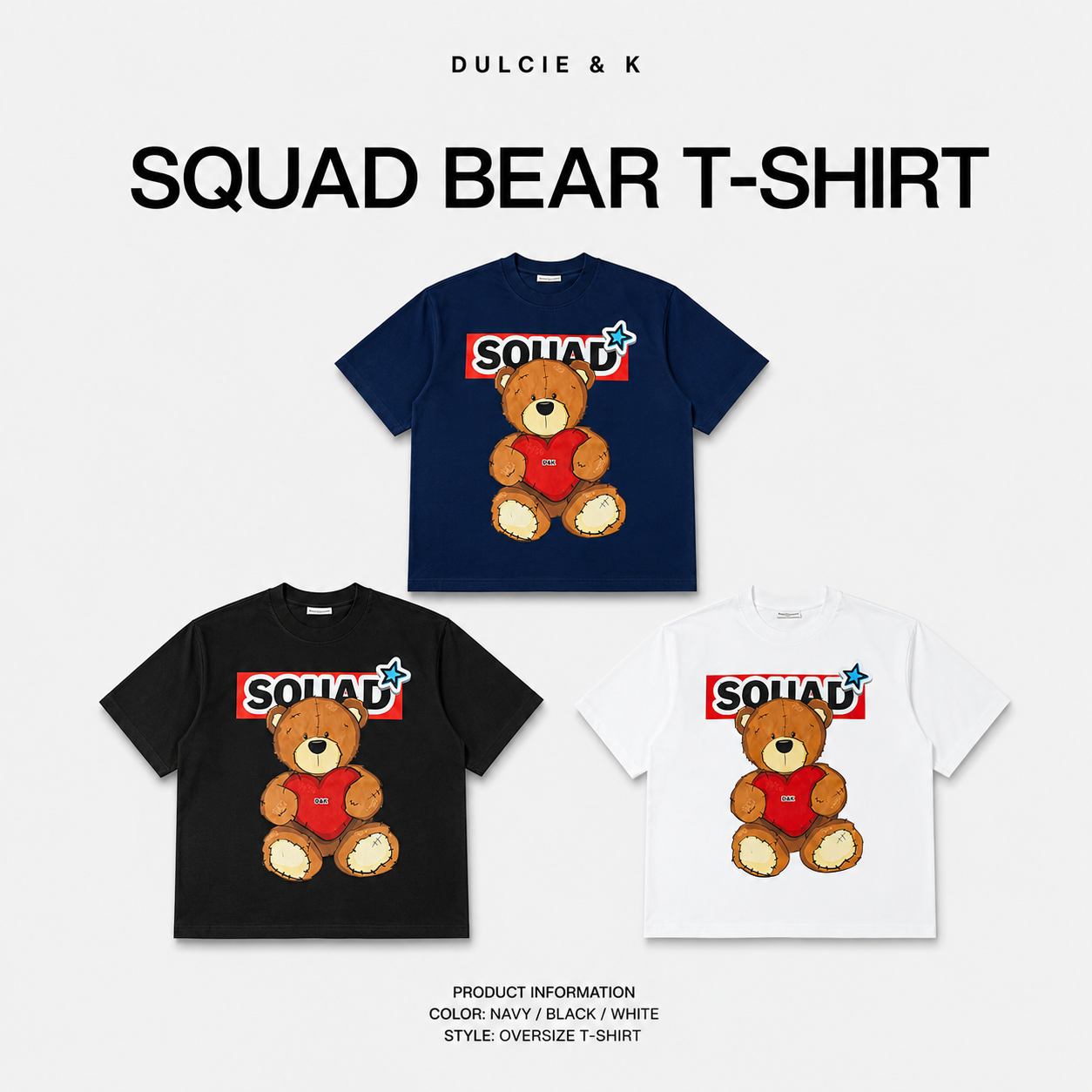 Swag Teddy DCK T-Shirt - Cotton 100%_thumbnail_1