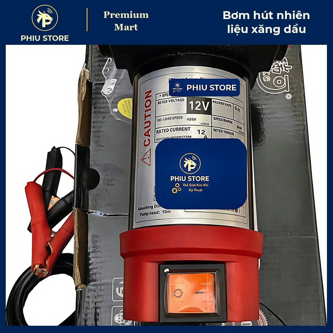 Bơm hút nhiên liệu, bơm xăng dầu mini, bơm dầu 24V, bơm hút xăng dầu mini, tự hút, 12V và 24V, PHIU STORE_thumbnail_6
