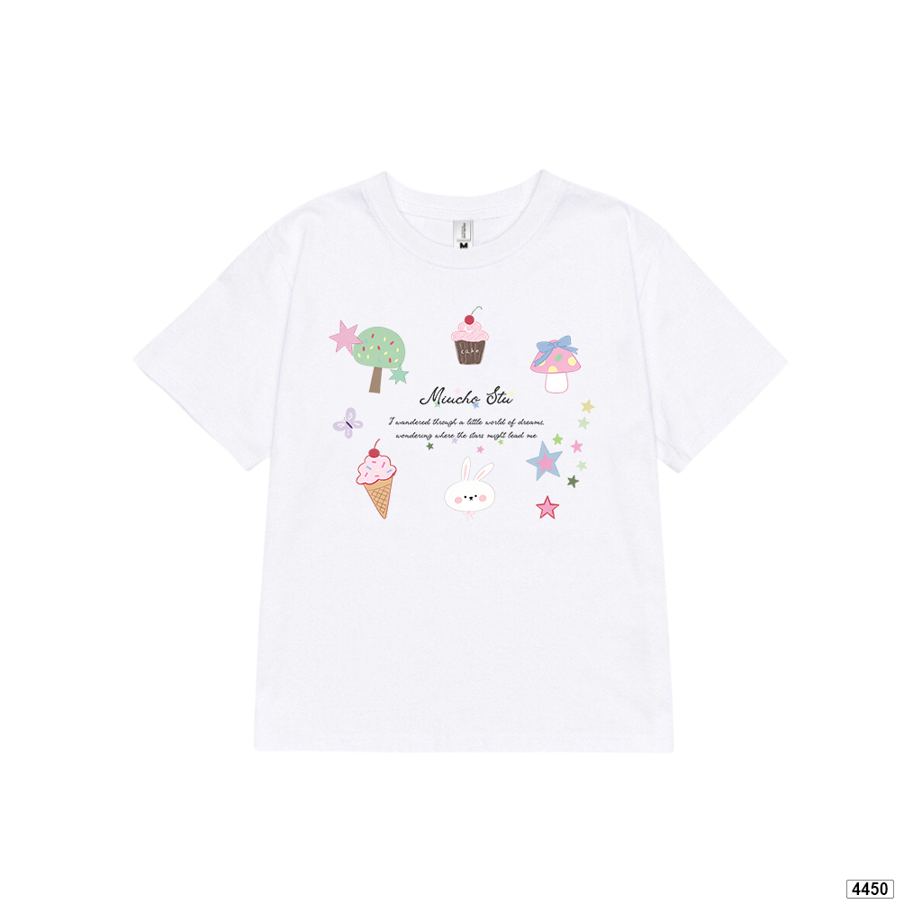 Áo babytee form ôm tay ngắn Hàn Quốc Miucho 4450_thumbnail_0