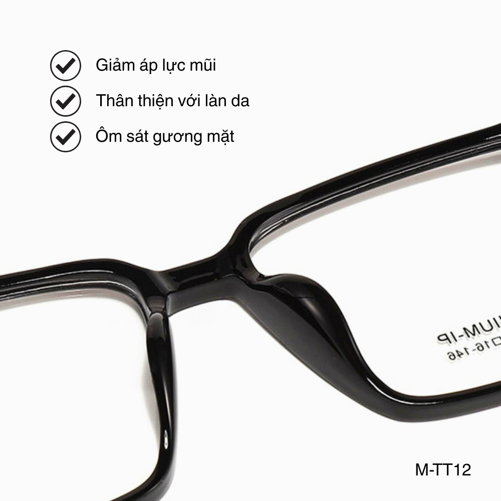 Gọng Kính Unisex Despoints Titanium cao cấp, gọng Titan thay được mọi loại tròng TT14_thumbnail_5