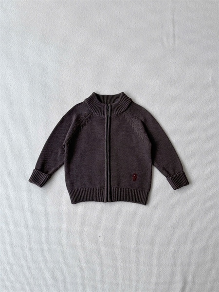 Lio Zip Wool Knitted Cardigan 24