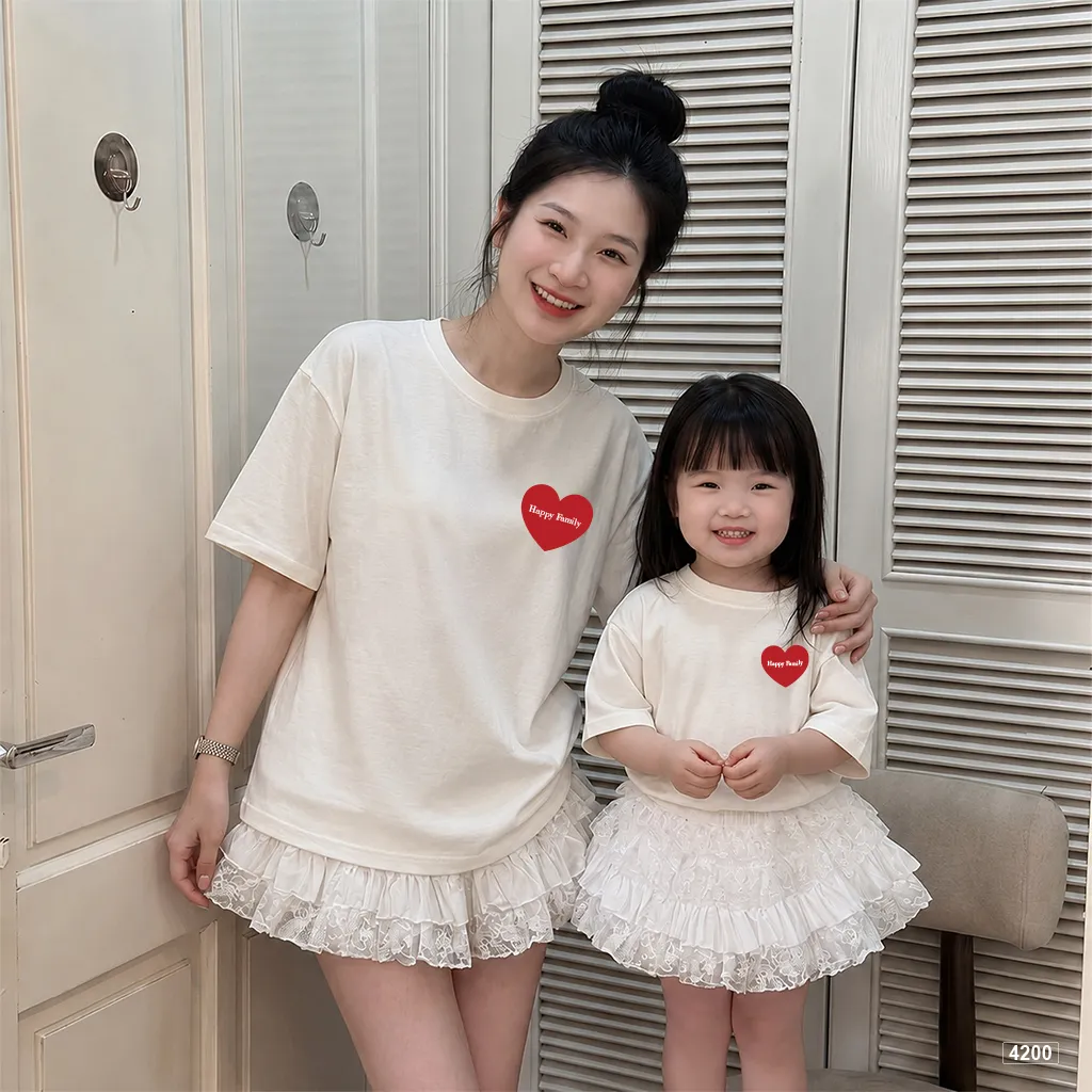 Áo thun gia đình Sweet heart Kado 4200_thumbnail_3